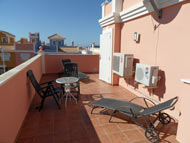 3 bedroomed 2 bathroom family townhouse for rent, only 5 minutes walk to shops,cafes and beaches. San Juan de los Terreros. Almeria. Spain